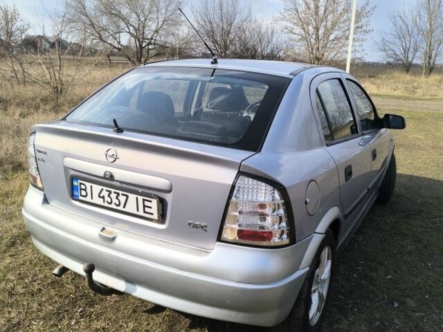 Серый Опель Астра, объемом двигателя 2 л и пробегом 269 тыс. км за 3700 $, фото 2 на Automoto.ua