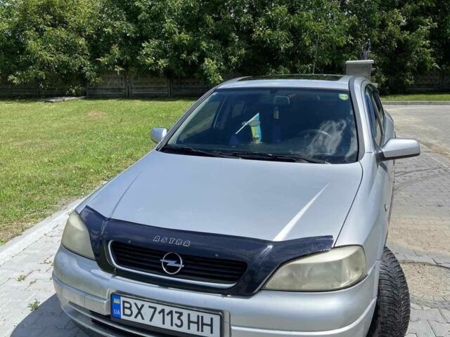 Серый Опель Астра, объемом двигателя 1.7 л и пробегом 230 тыс. км за 2700 $, фото 4 на Automoto.ua