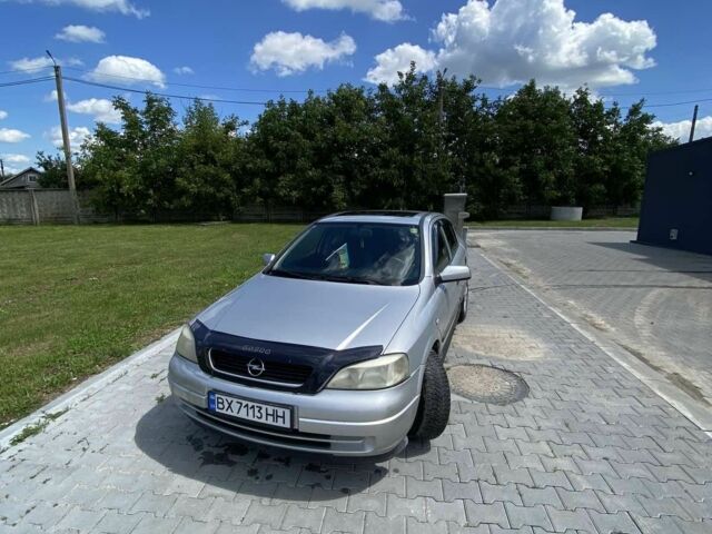 Серый Опель Астра, объемом двигателя 1.7 л и пробегом 230 тыс. км за 2700 $, фото 2 на Automoto.ua