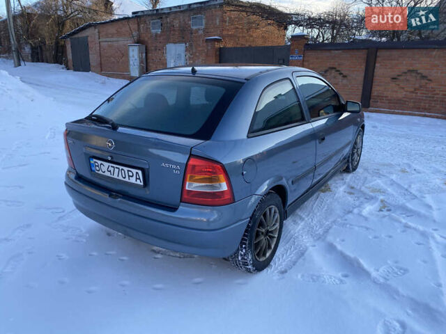 Серый Опель Астра, объемом двигателя 1.6 л и пробегом 200 тыс. км за 2350 $, фото 11 на Automoto.ua