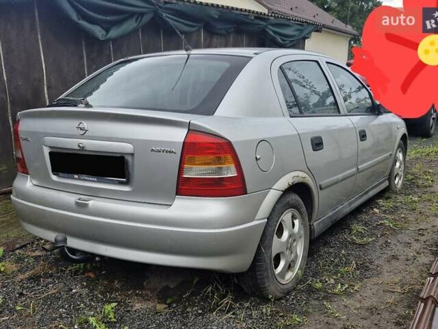 Серый Опель Астра, объемом двигателя 1.69 л и пробегом 327 тыс. км за 2500 $, фото 3 на Automoto.ua
