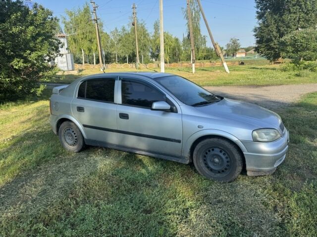 Серый Опель Астра, объемом двигателя 2 л и пробегом 304 тыс. км за 2700 $, фото 2 на Automoto.ua