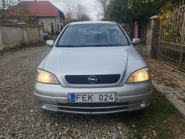 Серый Опель Астра, объемом двигателя 2 л и пробегом 300 тыс. км за 980 $, фото 1 на Automoto.ua