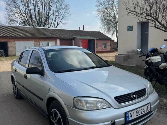 Сірий Опель Астра, об'ємом двигуна 1.6 л та пробігом 340 тис. км за 3000 $, фото 12 на Automoto.ua
