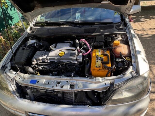 Серый Опель Астра, объемом двигателя 2 л и пробегом 360 тыс. км за 3600 $, фото 1 на Automoto.ua