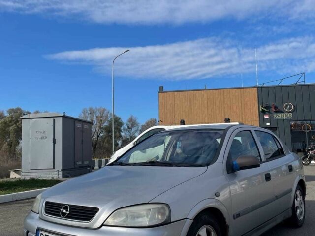 Серый Опель Астра, объемом двигателя 2 л и пробегом 288 тыс. км за 1400 $, фото 1 на Automoto.ua
