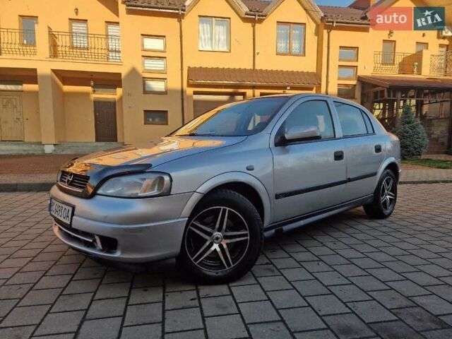 Серый Опель Астра, объемом двигателя 2 л и пробегом 342 тыс. км за 2000 $, фото 6 на Automoto.ua