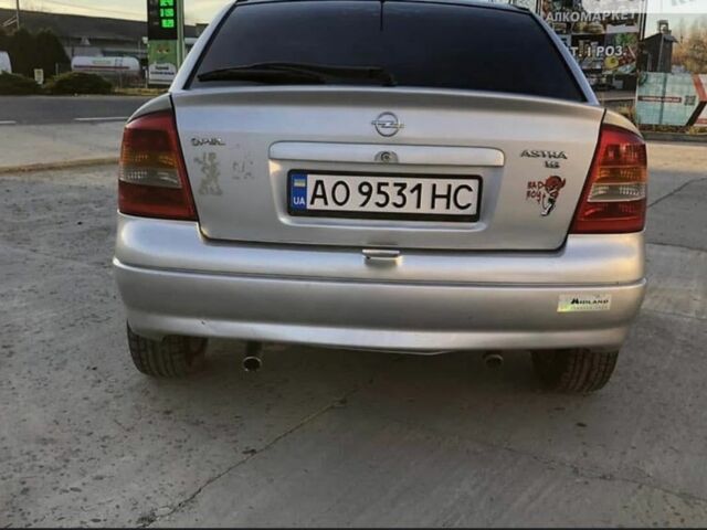 Сірий Опель Астра, об'ємом двигуна 1.4 л та пробігом 174 тис. км за 2200 $, фото 3 на Automoto.ua