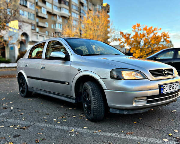 Серый Опель Астра, объемом двигателя 1.6 л и пробегом 110 тыс. км за 2800 $, фото 6 на Automoto.ua