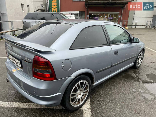 Серый Опель Астра, объемом двигателя 2 л и пробегом 185 тыс. км за 6800 $, фото 15 на Automoto.ua