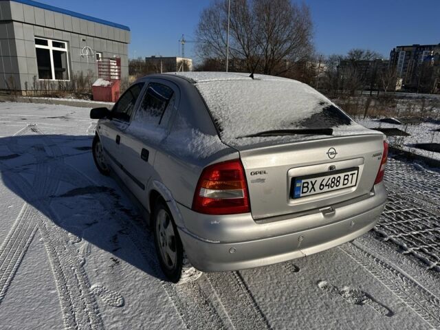 Серый Опель Астра, объемом двигателя 1.6 л и пробегом 300 тыс. км за 1400 $, фото 3 на Automoto.ua