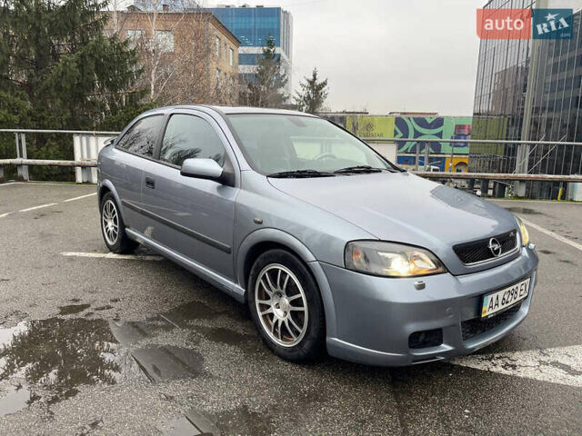 Серый Опель Астра, объемом двигателя 2 л и пробегом 185 тыс. км за 6800 $, фото 20 на Automoto.ua
