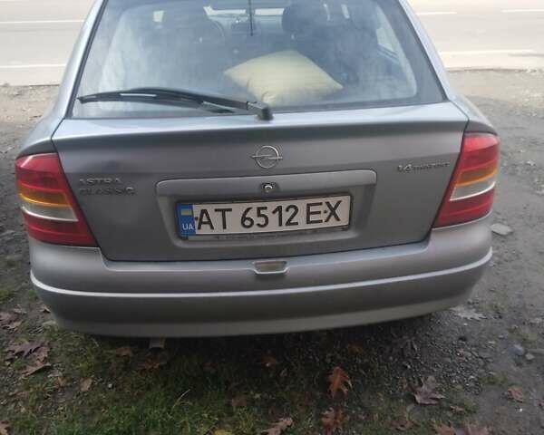 Серый Опель Астра, объемом двигателя 1.36 л и пробегом 202 тыс. км за 3200 $, фото 4 на Automoto.ua