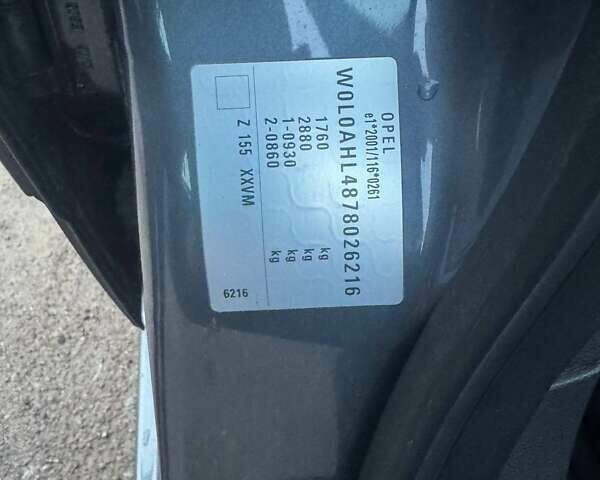 Серый Опель Астра, объемом двигателя 1.6 л и пробегом 233 тыс. км за 4800 $, фото 8 на Automoto.ua