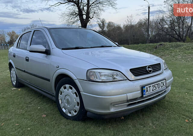Серый Опель Астра, объемом двигателя 1.69 л и пробегом 334 тыс. км за 3650 $, фото 2 на Automoto.ua