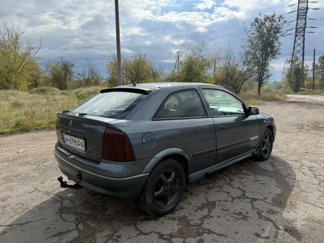 Серый Опель Астра, объемом двигателя 1.6 л и пробегом 333 тыс. км за 1450 $, фото 4 на Automoto.ua