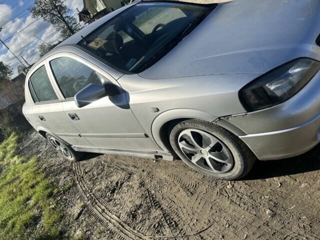 Серый Опель Астра, объемом двигателя 2 л и пробегом 196 тыс. км за 1109 $, фото 1 на Automoto.ua