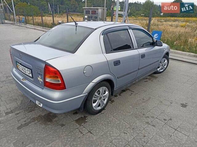 Сірий Опель Астра, об'ємом двигуна 1.6 л та пробігом 200 тис. км за 4000 $, фото 6 на Automoto.ua