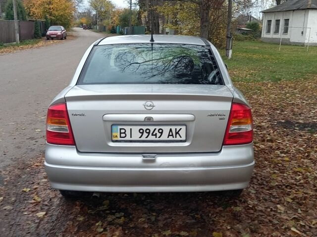 Опель Астра 2001 в Зенькове на Automoto.ua Серый Опель Астра, объемом двигателя 1.6 л и пробегом 146 тыс. км за 2900 $, фото 3 на Automoto.ua