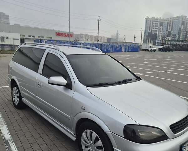 Серый Опель Астра, объемом двигателя 1.36 л и пробегом 349 тыс. км за 3300 $, фото 12 на Automoto.ua