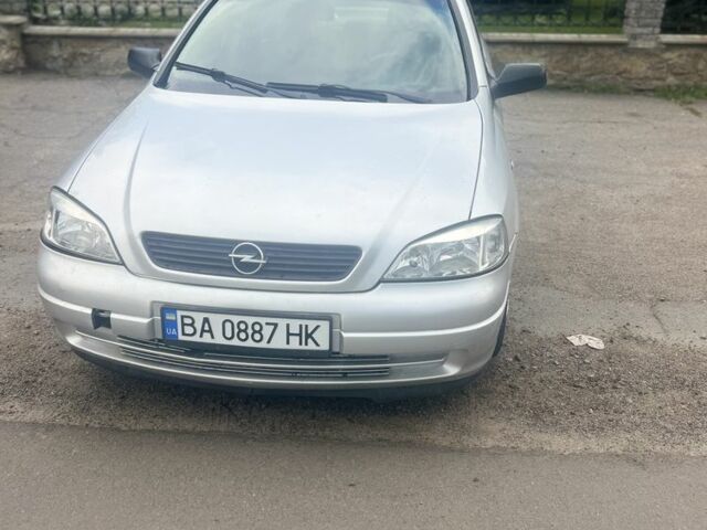 Серый Опель Астра, объемом двигателя 2 л и пробегом 292 тыс. км за 3000 $, фото 7 на Automoto.ua