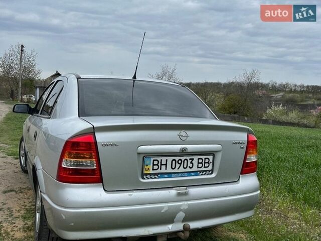 Серый Опель Астра, объемом двигателя 1.6 л и пробегом 224 тыс. км за 3000 $, фото 3 на Automoto.ua
