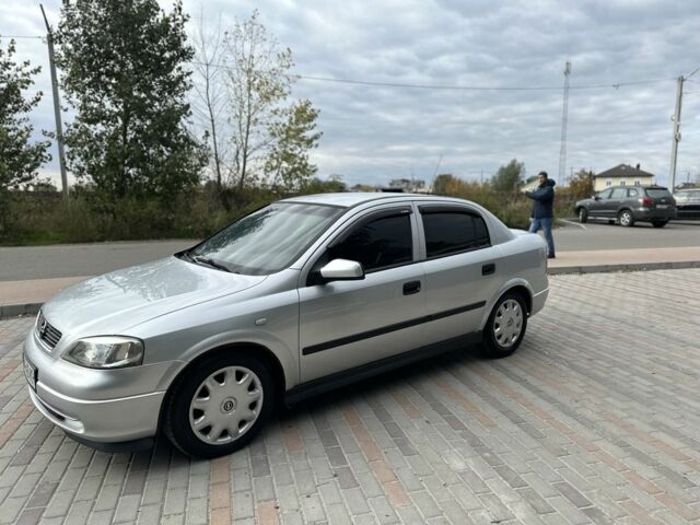 Сірий Опель Астра, об'ємом двигуна 1.6 л та пробігом 220 тис. км за 3500 $, фото 5 на Automoto.ua