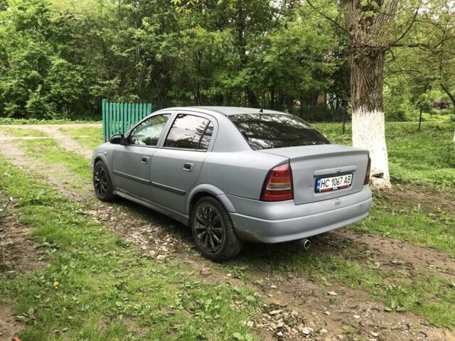 Серый Опель Астра, объемом двигателя 1.4 л и пробегом 420 тыс. км за 1000 $, фото 16 на Automoto.ua