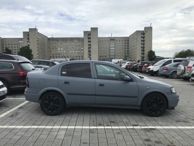 Серый Опель Астра, объемом двигателя 1.4 л и пробегом 420 тыс. км за 1000 $, фото 8 на Automoto.ua