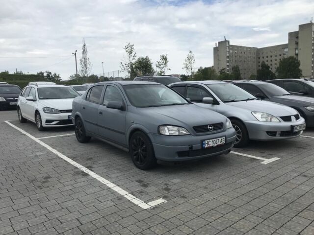 Серый Опель Астра, объемом двигателя 1.4 л и пробегом 420 тыс. км за 1000 $, фото 6 на Automoto.ua