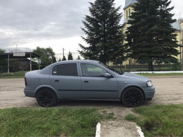 Серый Опель Астра, объемом двигателя 1.4 л и пробегом 420 тыс. км за 1000 $, фото 12 на Automoto.ua