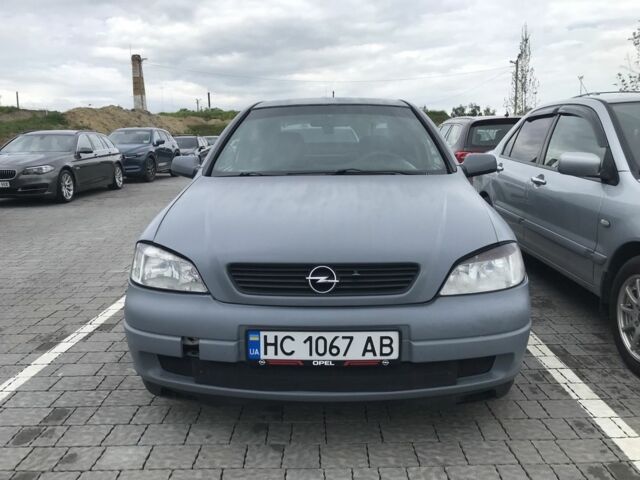 Серый Опель Астра, объемом двигателя 1.4 л и пробегом 420 тыс. км за 1000 $, фото 9 на Automoto.ua