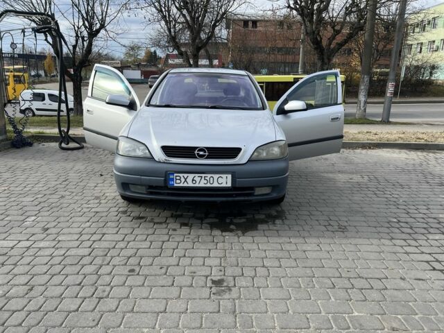Серый Опель Астра, объемом двигателя 1.7 л и пробегом 303 тыс. км за 3500 $, фото 6 на Automoto.ua