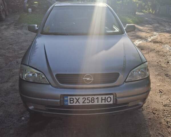 Сірий Опель Астра, об'ємом двигуна 1.6 л та пробігом 322 тис. км за 3100 $, фото 3 на Automoto.ua
