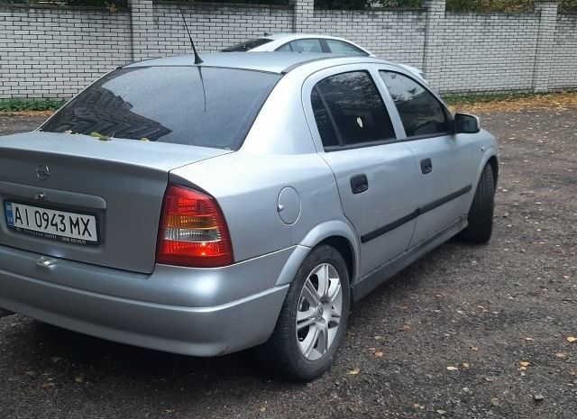 Сірий Опель Астра, об'ємом двигуна 1.6 л та пробігом 221 тис. км за 3800 $, фото 3 на Automoto.ua