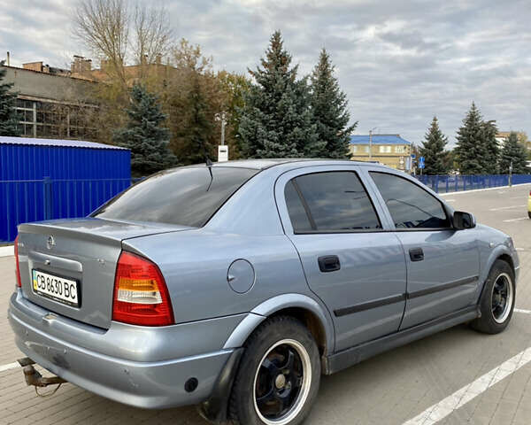 Сірий Опель Астра, об'ємом двигуна 1.6 л та пробігом 245 тис. км за 4200 $, фото 3 на Automoto.ua
