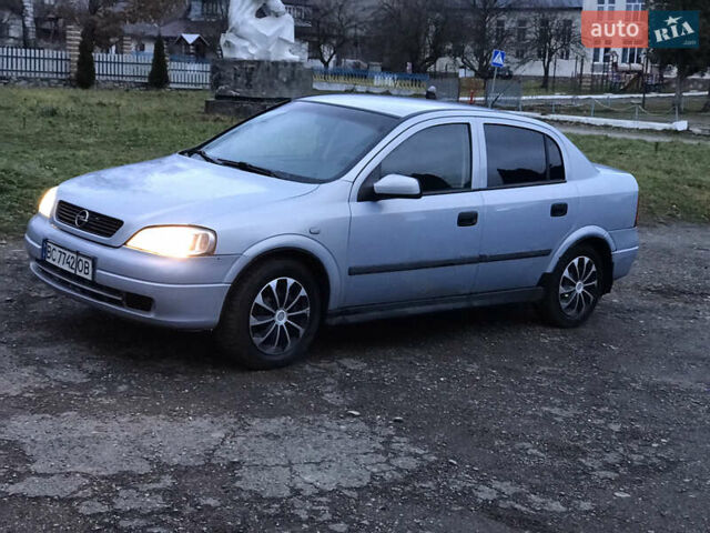 Сірий Опель Астра, об'ємом двигуна 1.6 л та пробігом 320 тис. км за 2200 $, фото 9 на Automoto.ua