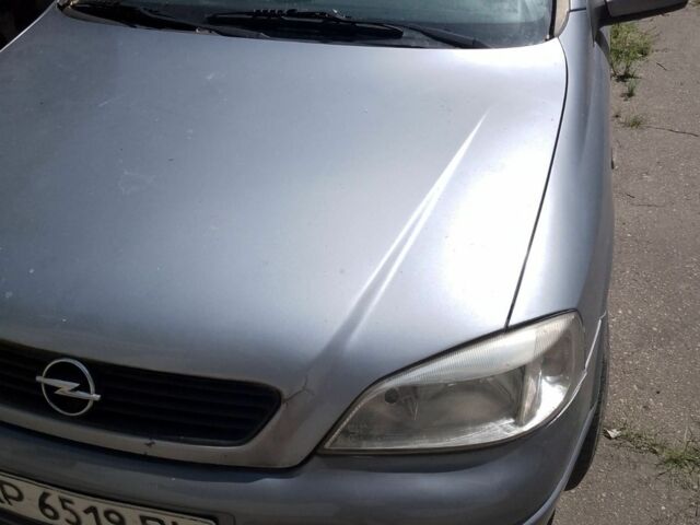 Серый Опель Астра, объемом двигателя 1.6 л и пробегом 231 тыс. км за 3000 $, фото 1 на Automoto.ua