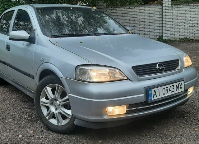 Сірий Опель Астра, об'ємом двигуна 1.6 л та пробігом 221 тис. км за 3800 $, фото 4 на Automoto.ua