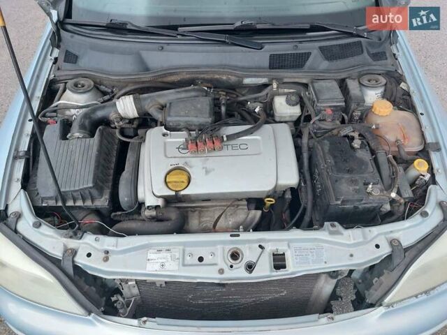 Серый Опель Астра, объемом двигателя 1.6 л и пробегом 302 тыс. км за 3500 $, фото 11 на Automoto.ua