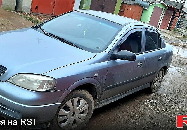 Сірий Опель Астра, об'ємом двигуна 1.4 л та пробігом 203 тис. км за 3600 $, фото 1 на Automoto.ua