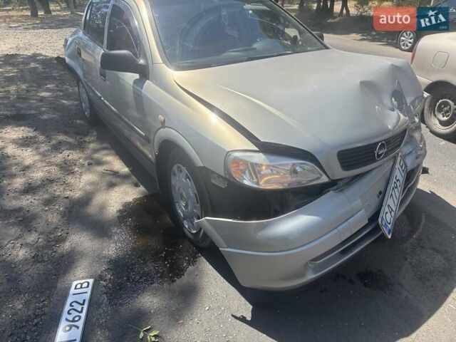 Сірий Опель Астра, об'ємом двигуна 1.4 л та пробігом 195 тис. км за 1500 $, фото 8 на Automoto.ua