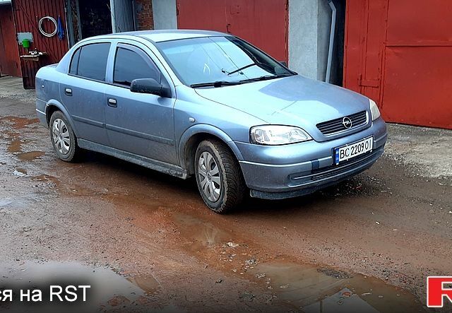 Сірий Опель Астра, об'ємом двигуна 1.4 л та пробігом 203 тис. км за 3600 $, фото 4 на Automoto.ua