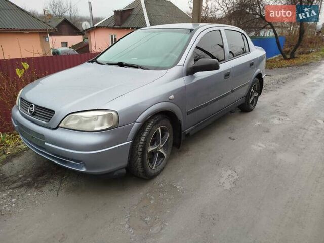 Серый Опель Астра, объемом двигателя 1.4 л и пробегом 197 тыс. км за 3350 $, фото 8 на Automoto.ua