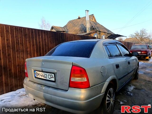 Серый Опель Астра, объемом двигателя 1.4 л и пробегом 188 тыс. км за 3450 $, фото 5 на Automoto.ua