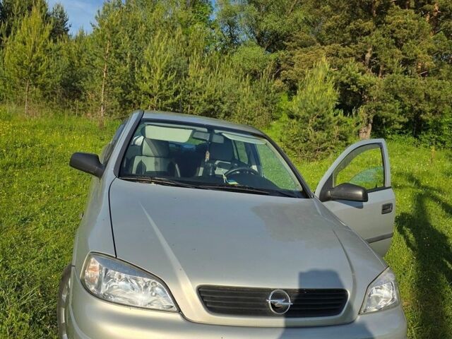 Серый Опель Астра, объемом двигателя 1.4 л и пробегом 205 тыс. км за 4116 $, фото 14 на Automoto.ua