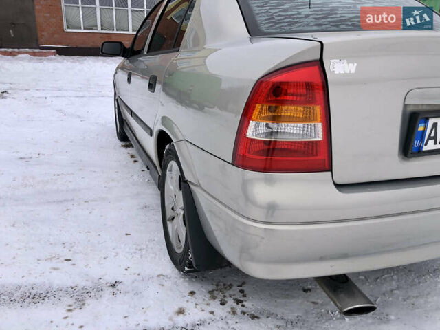 Сірий Опель Астра, об'ємом двигуна 1.6 л та пробігом 176 тис. км за 3499 $, фото 11 на Automoto.ua