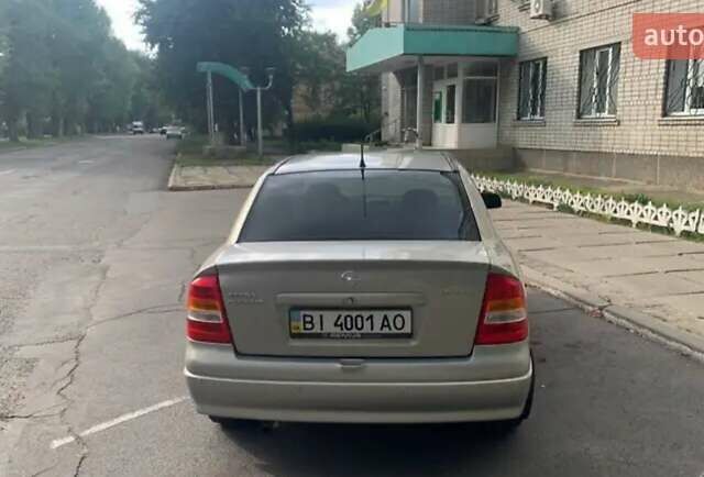Серый Опель Астра, объемом двигателя 1.6 л и пробегом 59 тыс. км за 6999 $, фото 1 на Automoto.ua