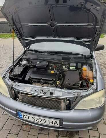 Сірий Опель Астра, об'ємом двигуна 1.6 л та пробігом 200 тис. км за 3600 $, фото 16 на Automoto.ua