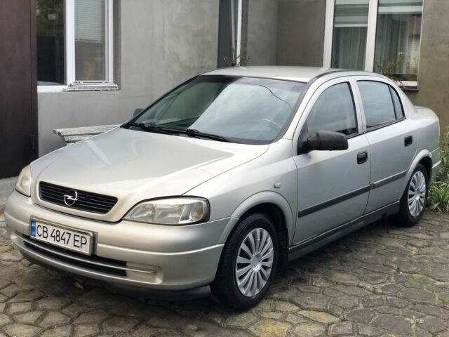 Серый Опель Астра, объемом двигателя 1.4 л и пробегом 207 тыс. км за 3500 $, фото 4 на Automoto.ua